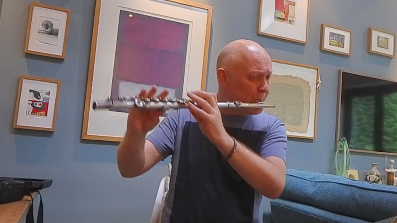 Phillipe Gaubert Suite for flute and piano (I) Invocation (danse de prêtresses)