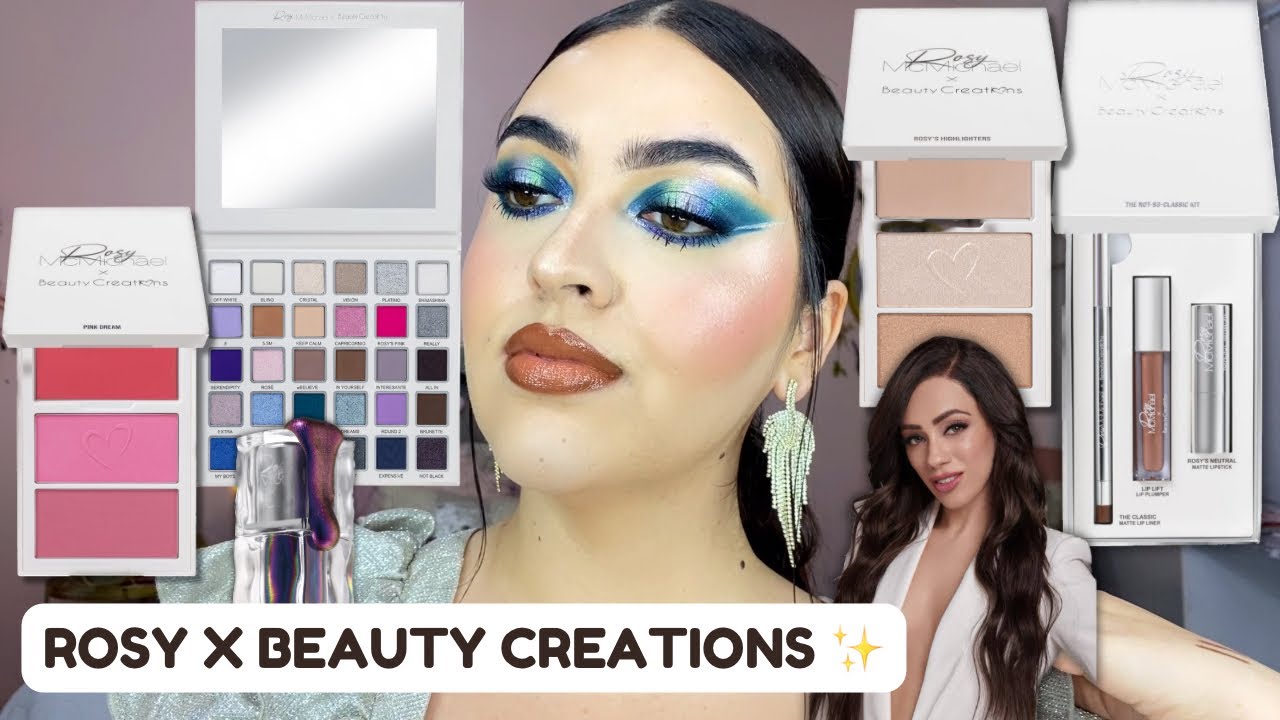 Rosy McMichael X Beauty Creations Vol II|No Me Gustó… Me Encantó 🤩✨🤍