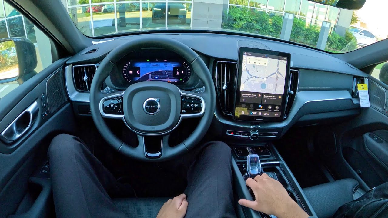 Volvo XC60 B5 Ultra Black Edition 2026 года — тест-драйв от первого лица