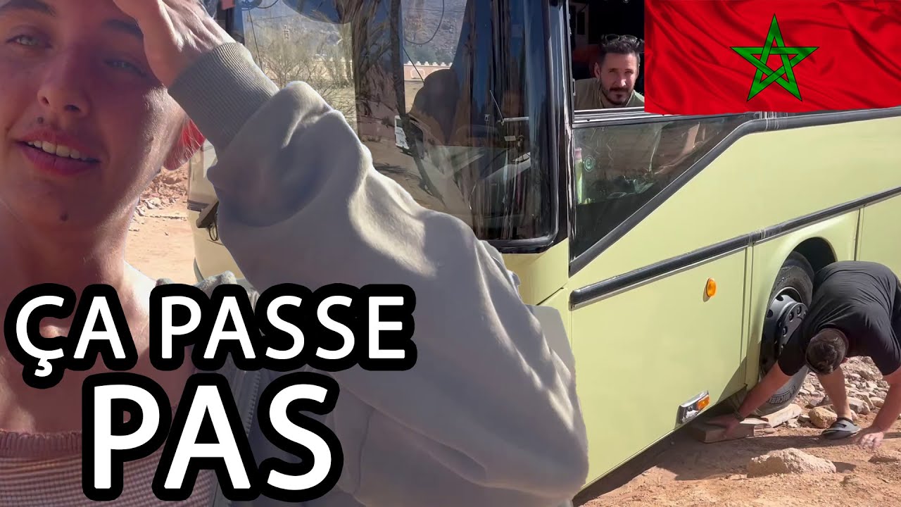😭 BLOQUÉS 🙅‍♂️ KARAMBAR TOUCHE LE SOL 💥🚌 - FAMILLE NOMADE