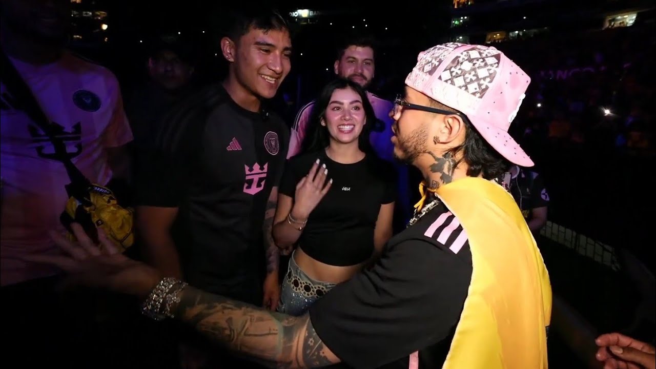 WESTCOL SE ENCUENTRA CON ISMAEL SÁNCHEZ Y MAY OSORIO EN EL PARTIDO DE MESSI 