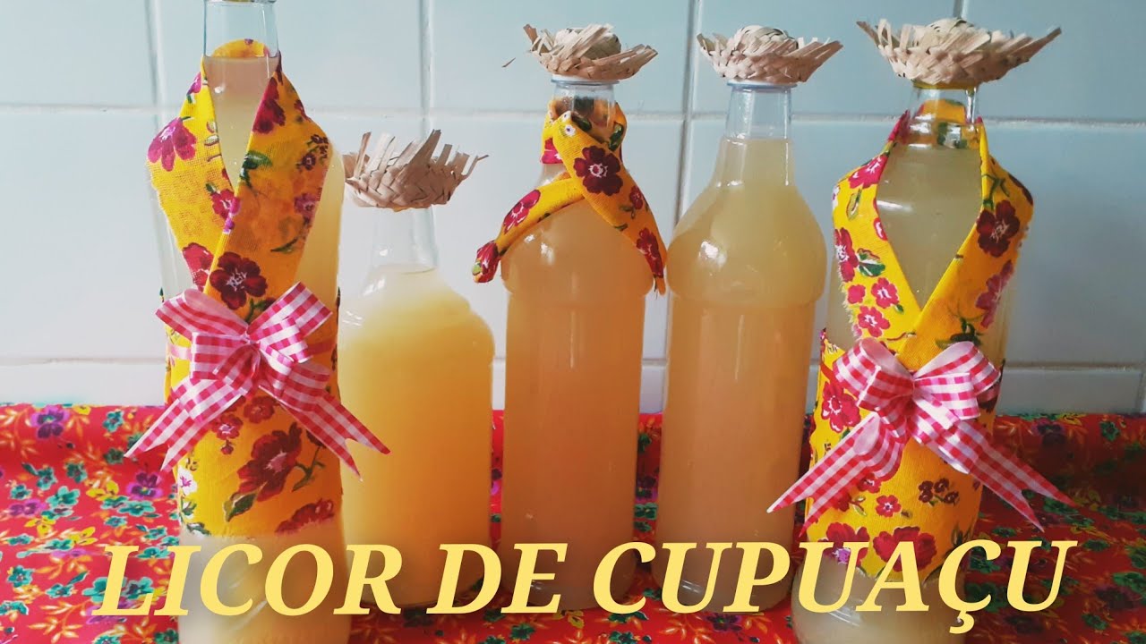 Como Fazer Licor De Cupuaçu e Veja Como Abrir e Despolpar o Cupuaçu! Especial De São João 🪁🪁