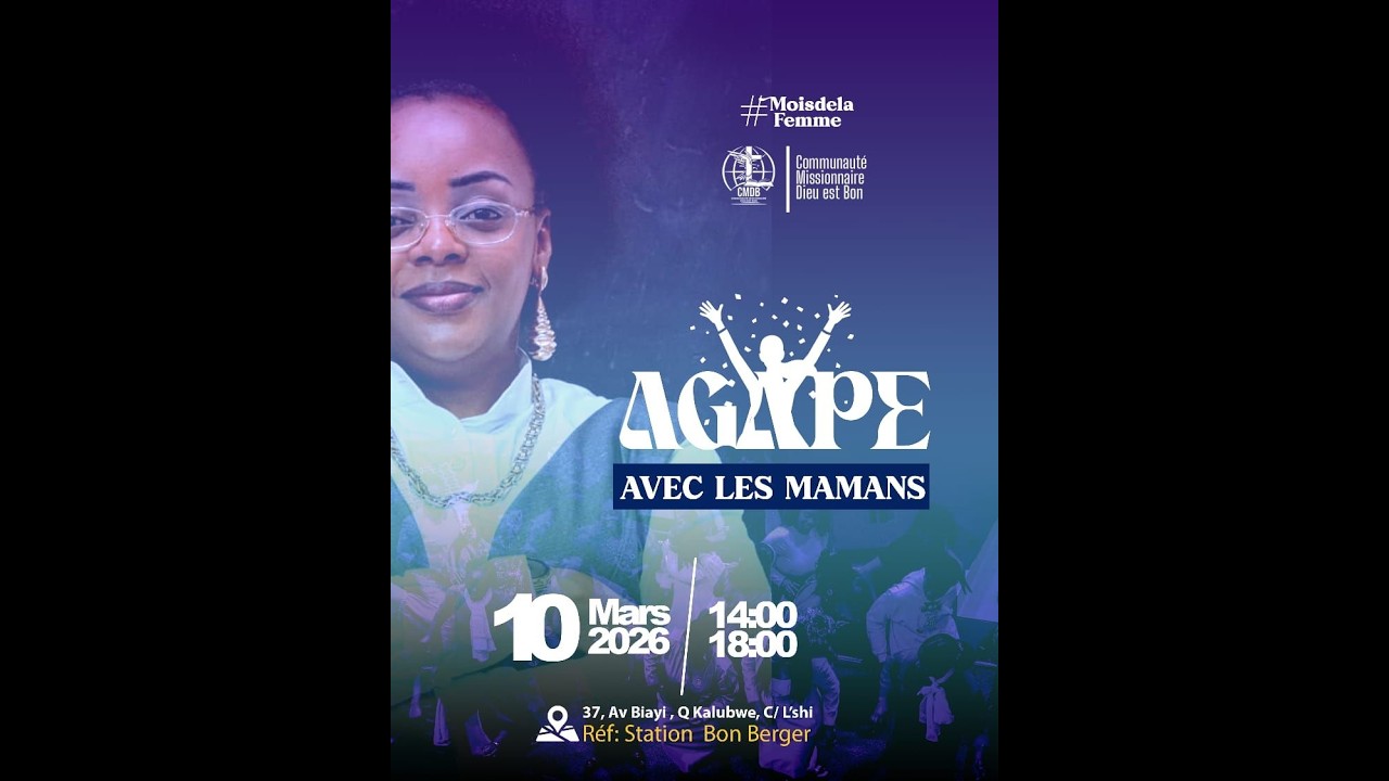 Diffusion en direct de COMMUNAUTE MISSIONNAIRE DIEU EST BON