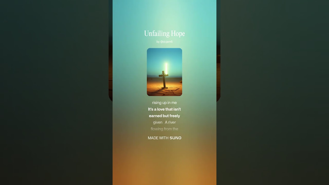 Unfailing Hope#christianmusic