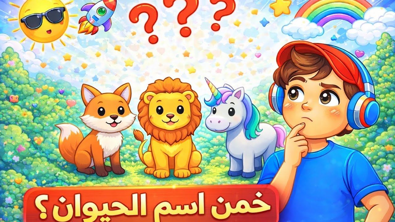 خمن اسم الحيوان من خلال الصور 