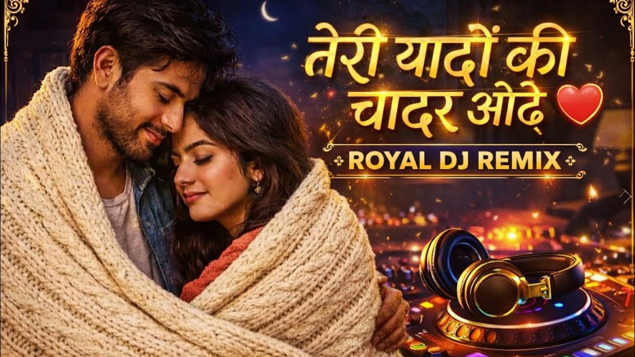 तेरी यादों की चादर ओढ़े dj mix,dj remix hindi song,sad dj song,🔥🔥🎧🎧Royal dj remix