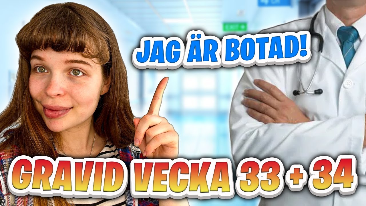 LÄKARNA SA ATT DET VAR OMÖJLIGT! - GRAVID VECKA 33/34 | VLOGG