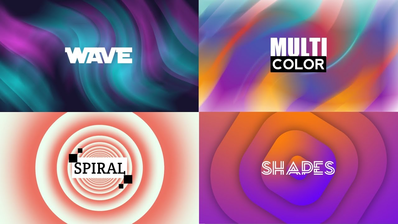 Create 4 AWESOME Gradient Styles in Alight Motion | mographiX | Alight Motion Pro