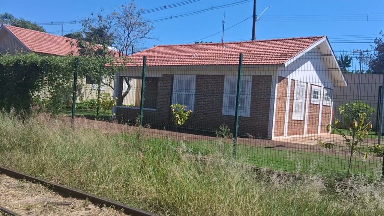 falando sobre a antiga estação de trem 