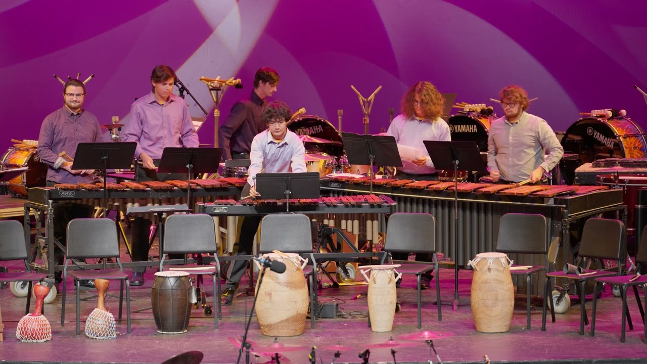UNA Percussion Ensemble Fall 2023