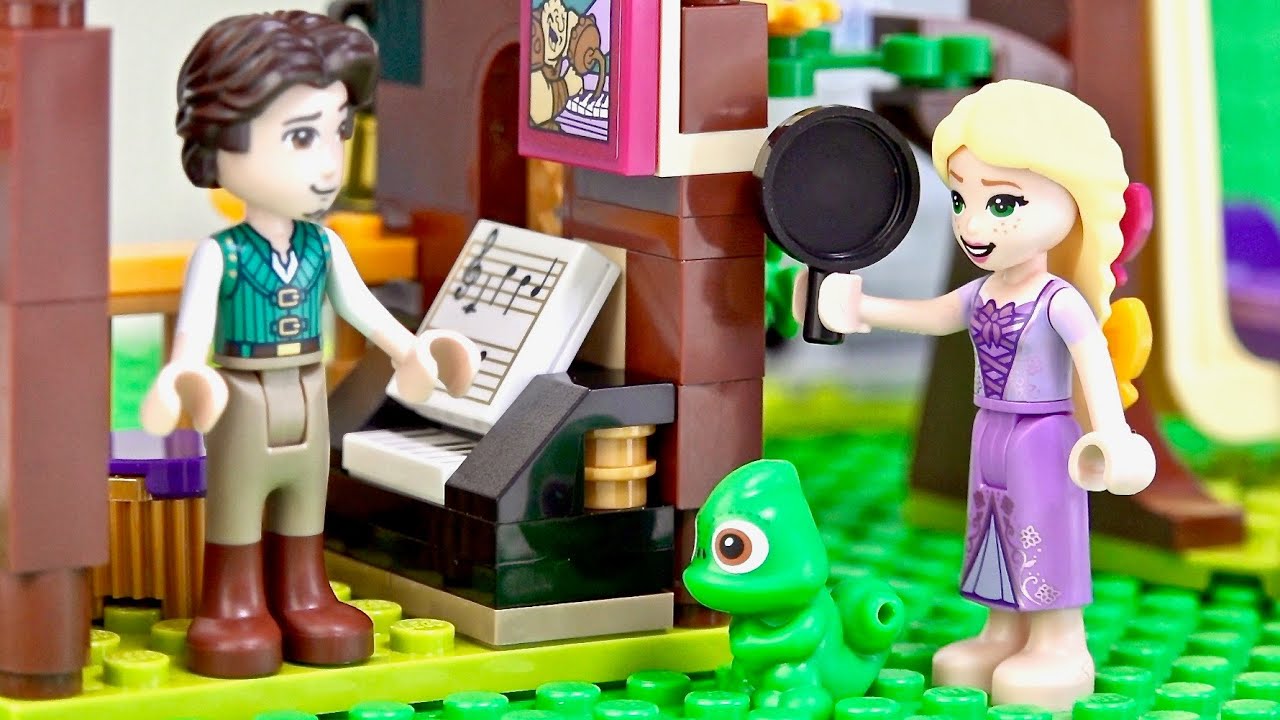 レゴ ディズニー 43187 ラプンツェルの塔 LEGO Disney Rapunzel’s Tower Flynn Rider Pascal The Chameleon (Tangled)