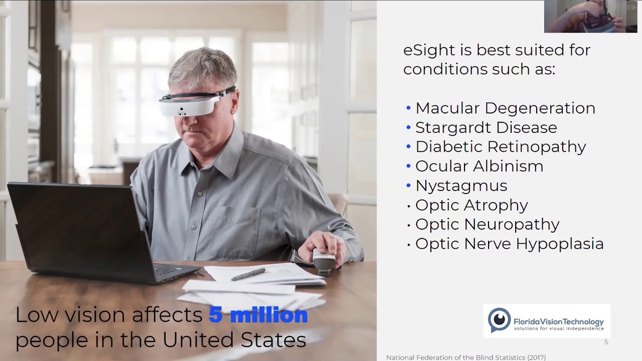 Zoom with Us: FVT and eSight Webinar