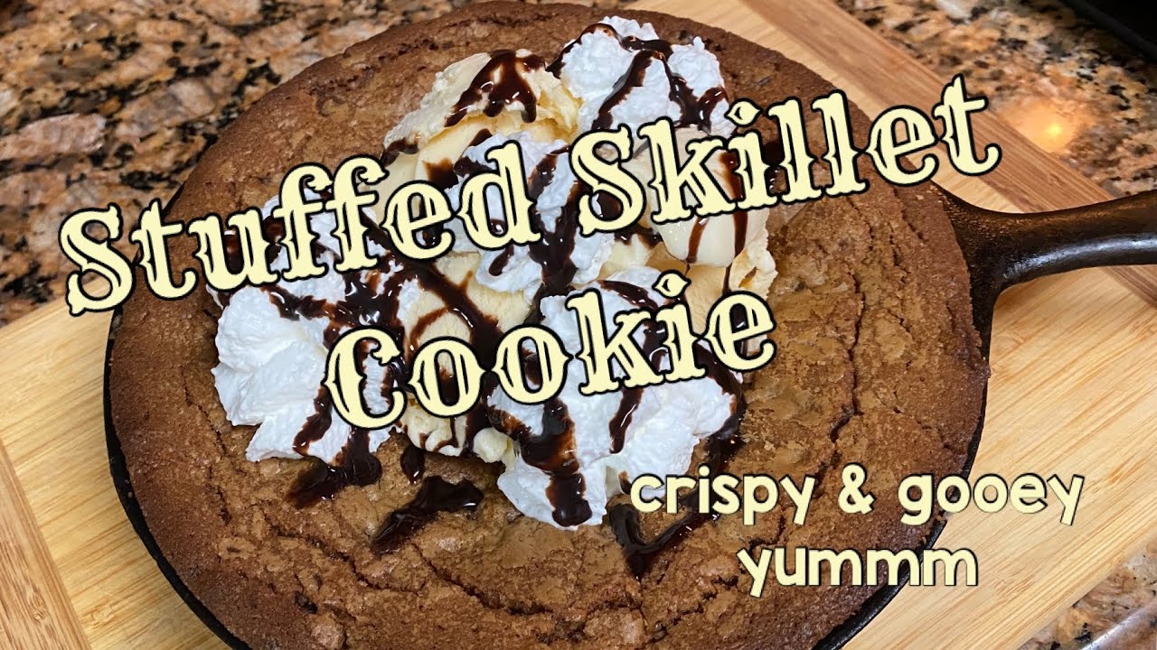 SKILLET COOKIE using store bought dough