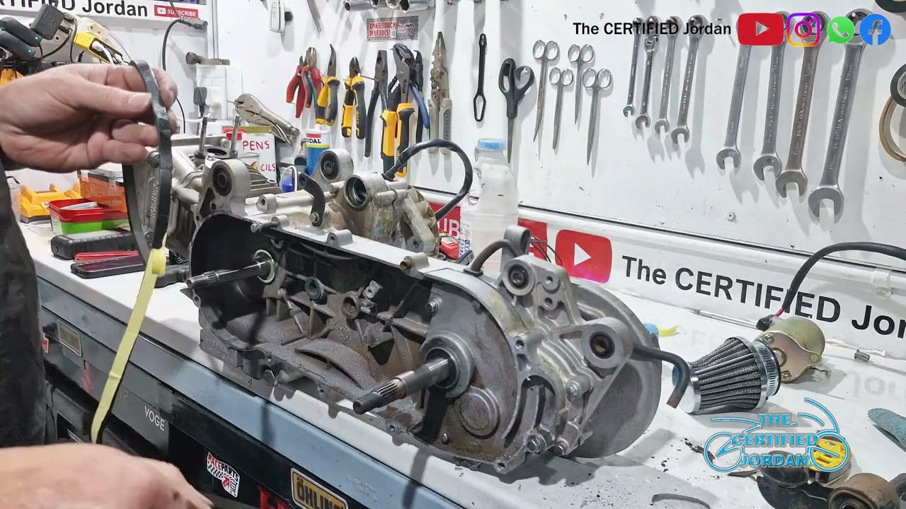 Project: Scoomoto Ep2 (Modified GY6 Scooter Build)