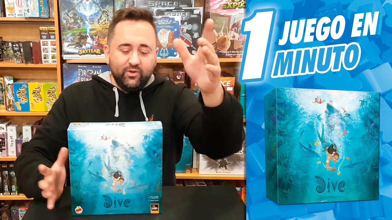 #1juegoen1minuto 🤿 DIVE 🦈 Observa con atención antes de sumergirte