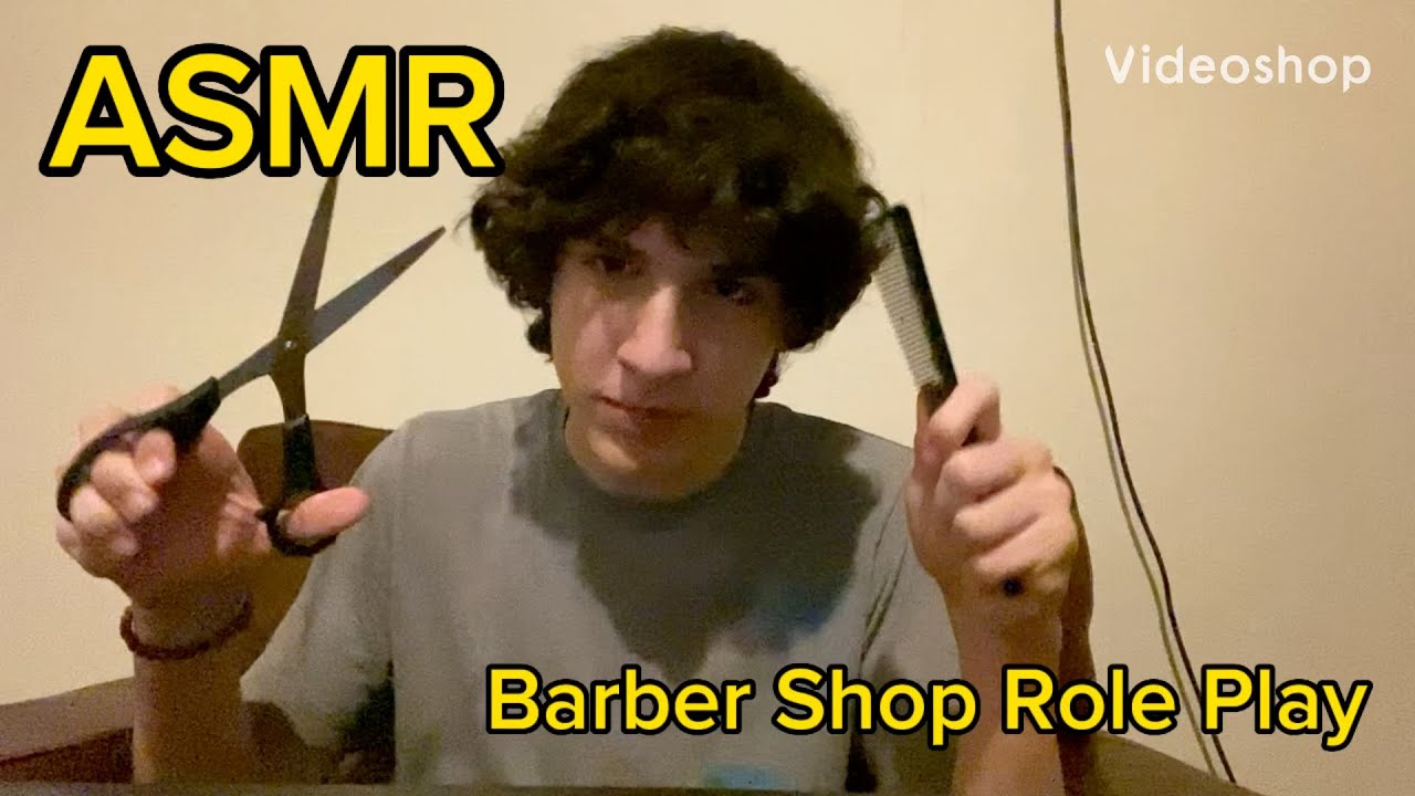 ASMR Barber Shop Role Play |lofi|