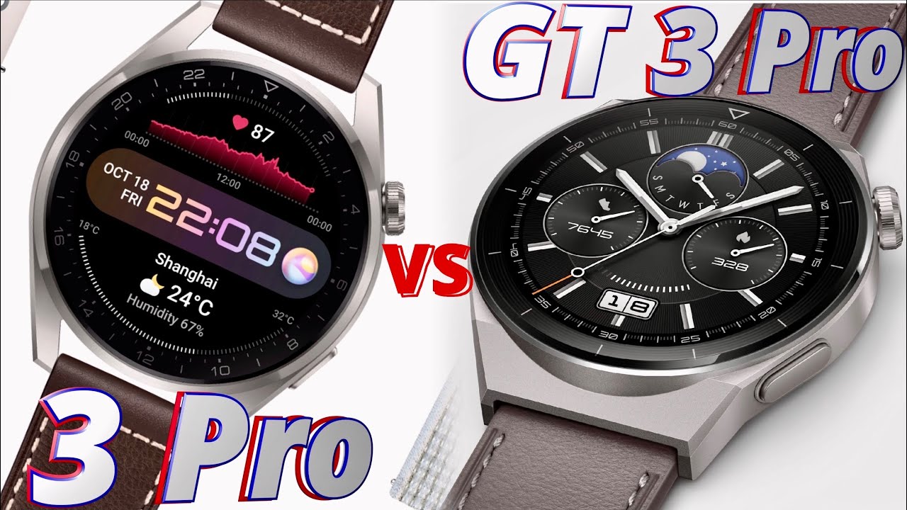 Huawei Watch 3 Pro против GT 3 Pro. Лучшее соотношение цены и качества?