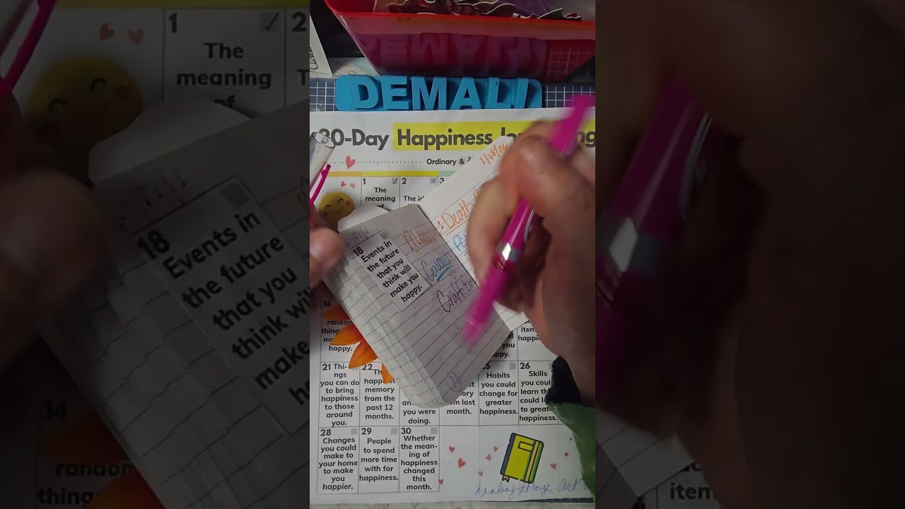Journal with Desiree Demali Day #18