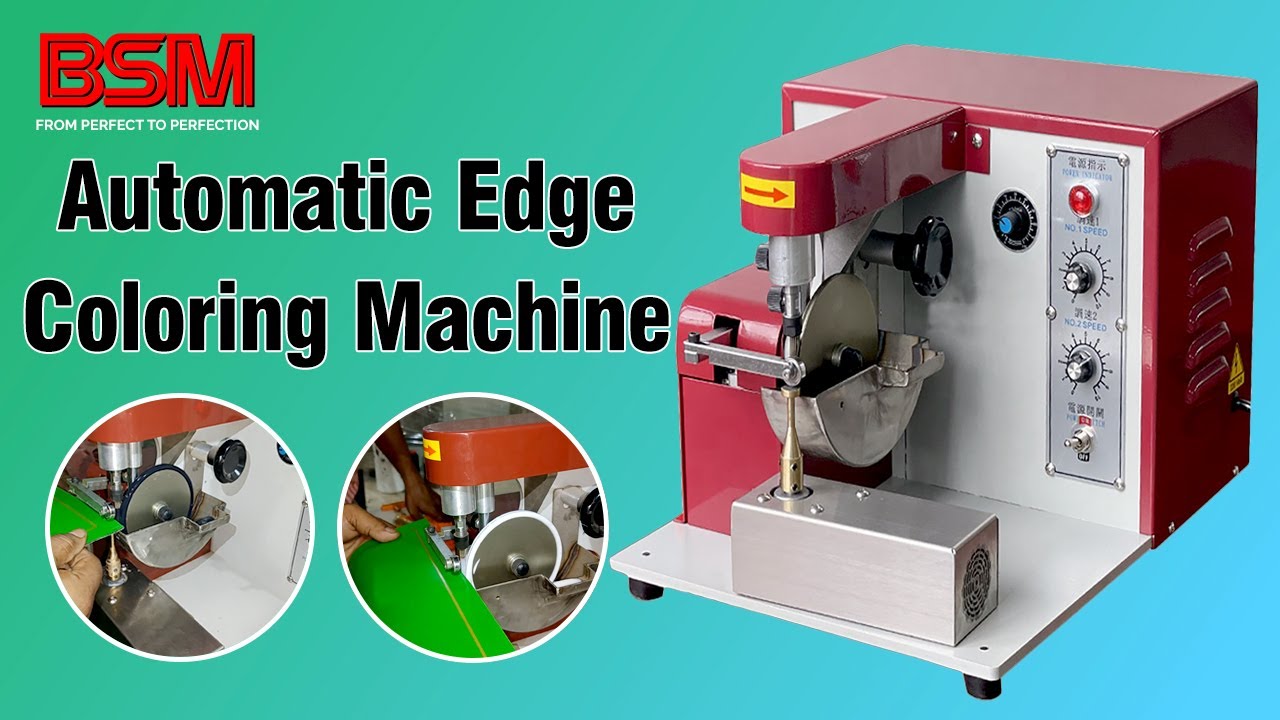 Edge Coloring Machine - Edge Coloring Machine Automatic Type - Automatic Edge Coloring Machine