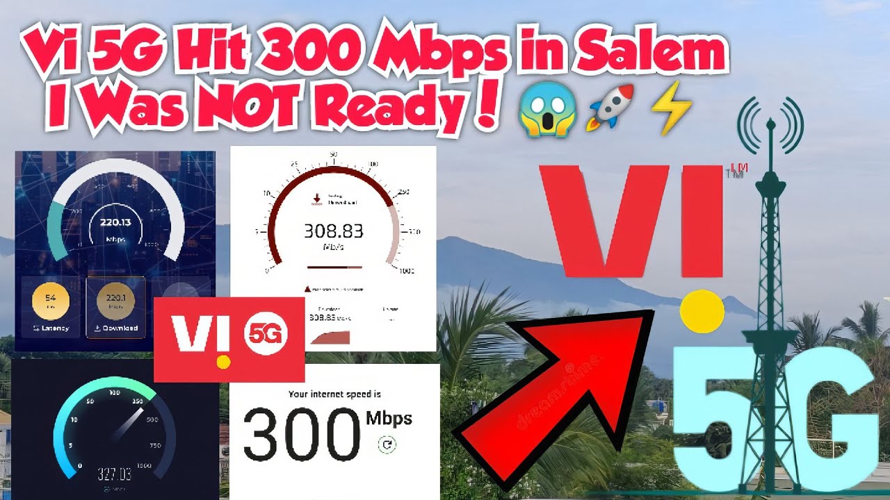 𝗩𝗶 𝟱𝗚 𝗛𝗶𝘁 𝟯𝟬𝟬 𝗠𝗯𝗽𝘀 𝗶𝗻 𝗦𝗮𝗹𝗲𝗺 &ndash; 𝗜 𝗪𝗮𝘀 𝗡𝗢𝗧 𝗥𝗲𝗮𝗱𝘆! 😱🚀⚡