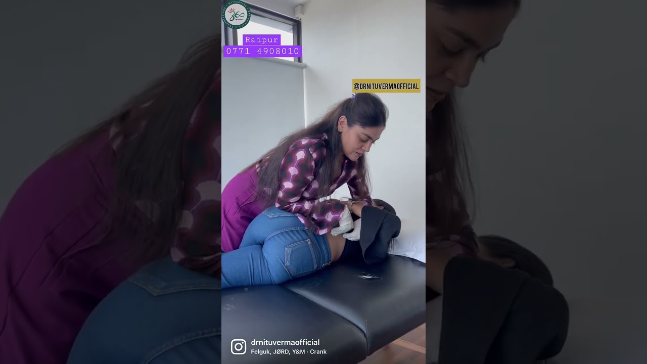 #Chiropractic adjustment in #Raipur #Chhatisgarh #chiropractor #sciatica #neckpain #backpain #pain
