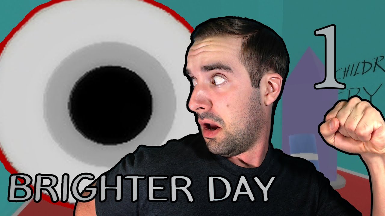 Brighter Day | Indie Horror Game (1) - Cave of Eyes?!