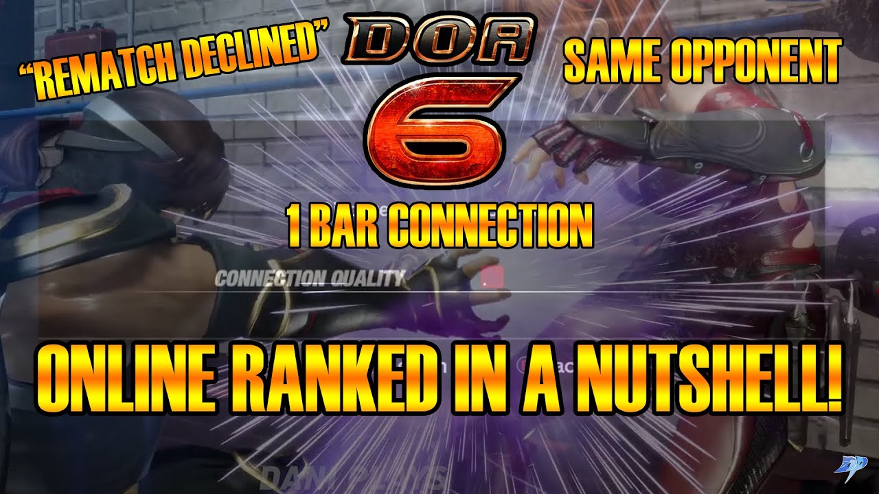Dead or Alive 6 - Online Ranked In A Nutshell | Dani Plays