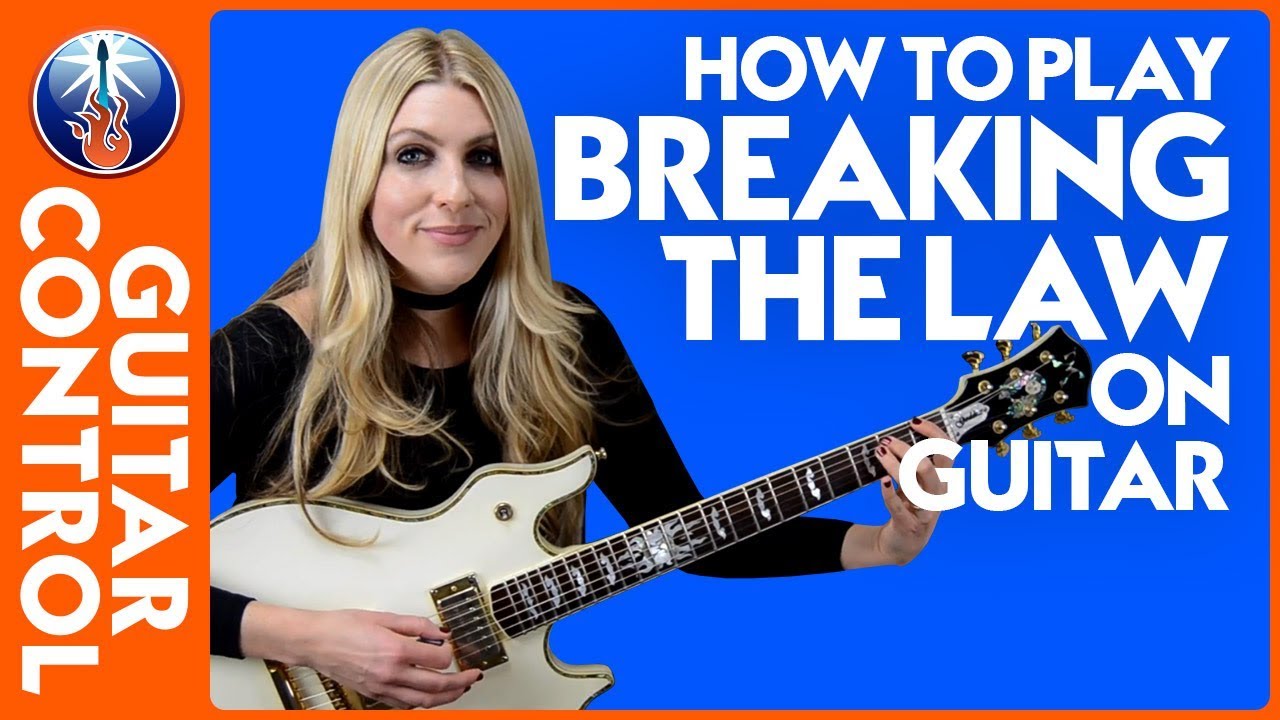 Как играть Breaking the Law на гитаре — урок Judas Priest
