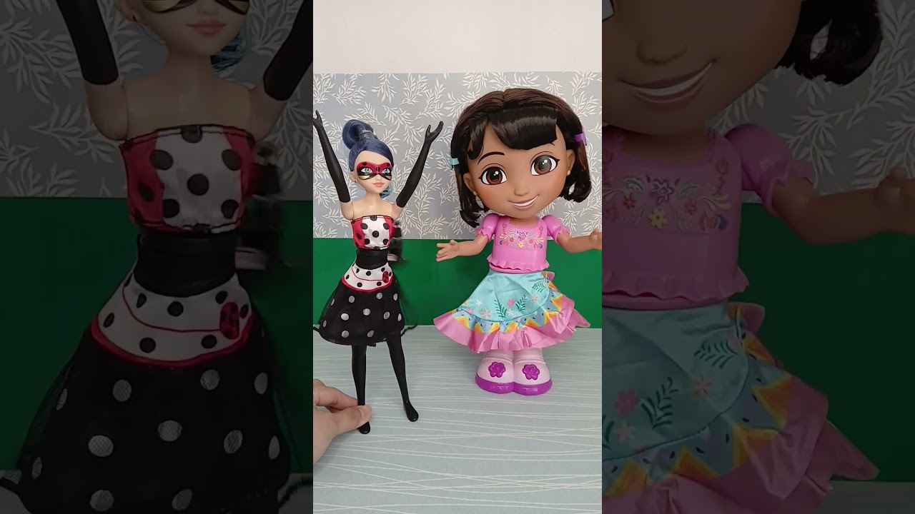 Unique Dora Dance with me Dora and transforming miraculous dolls