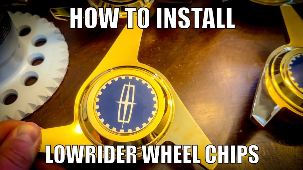 How To Install Lowrider Wheel Chips