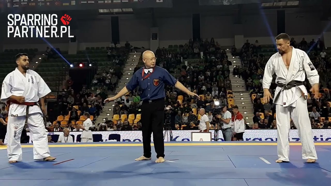 Jose Eduardo Barros Bronel vs Maciej Mazur +85kg 7th World Karate Shinkyokushin Championships 2022