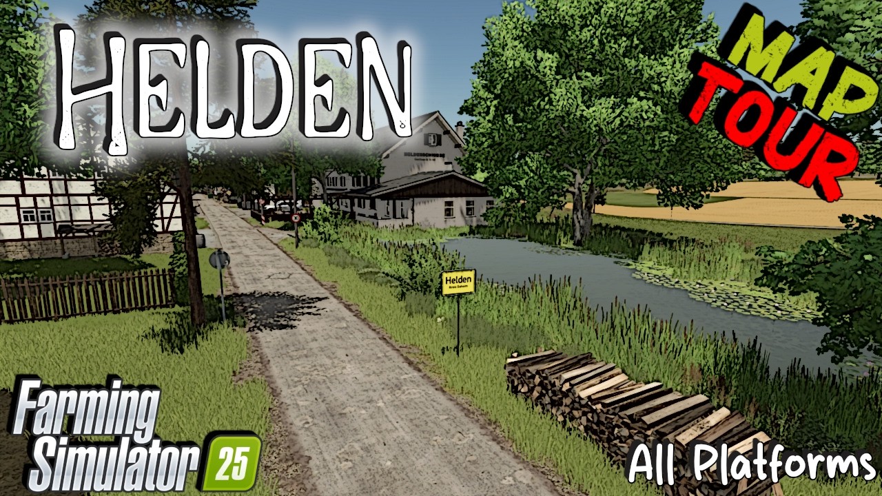 Обзор карты | Хельден | Все платформы | Farming Simulator 25