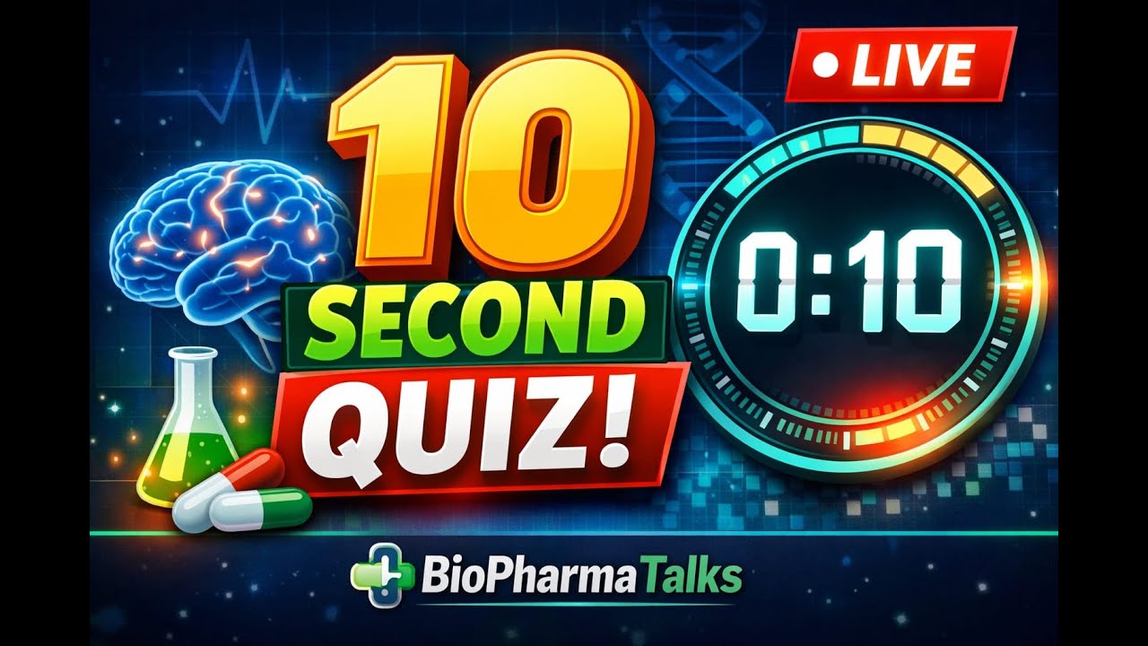 🔴 LIVE Pharma Quiz | Can You Answer in 10 Seconds? 🧠💊