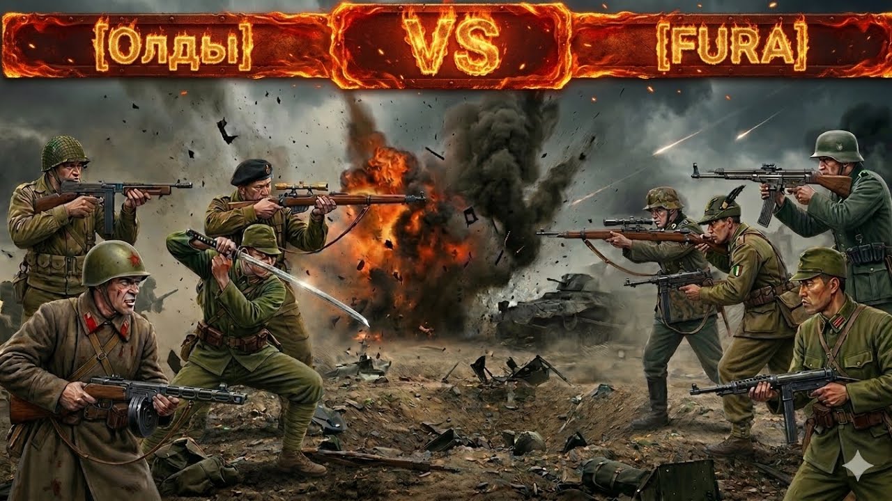 Игра World War 2: КВ 🔥 [ОлдЫ] vs [FURA]🔥