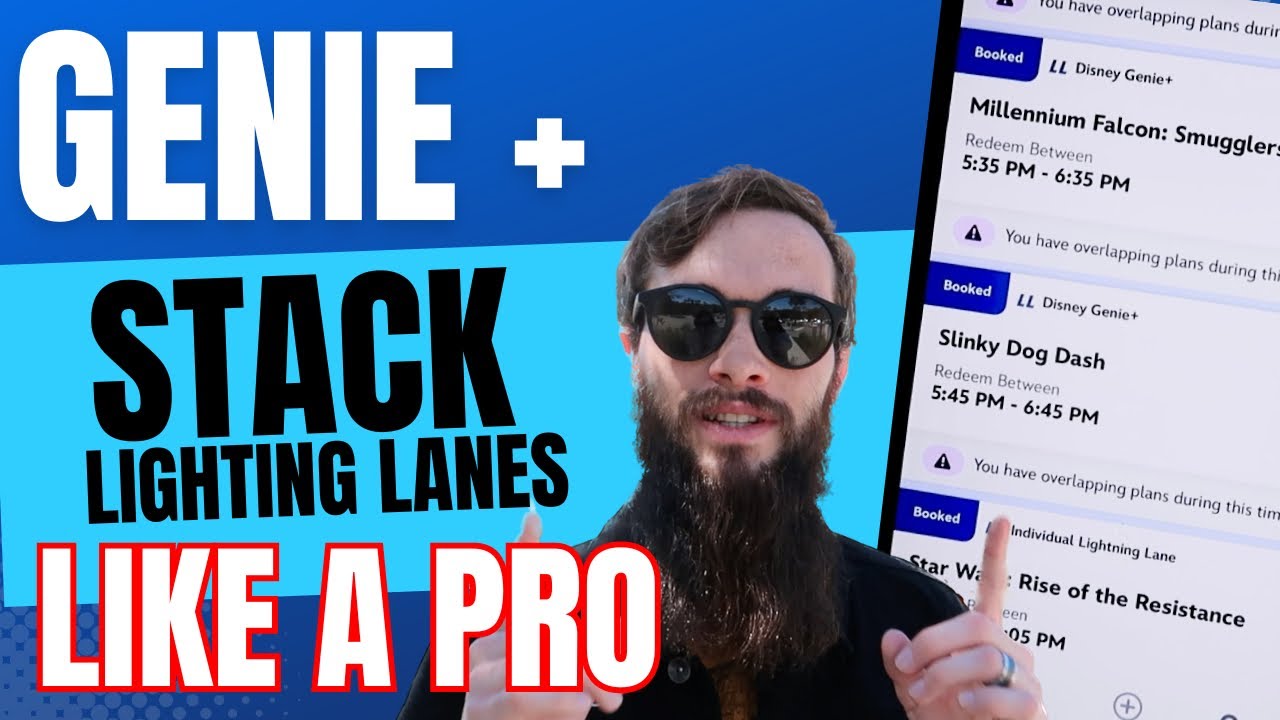 Quick Guide: How to REALLY Stack Lightning Lanes with Genie +