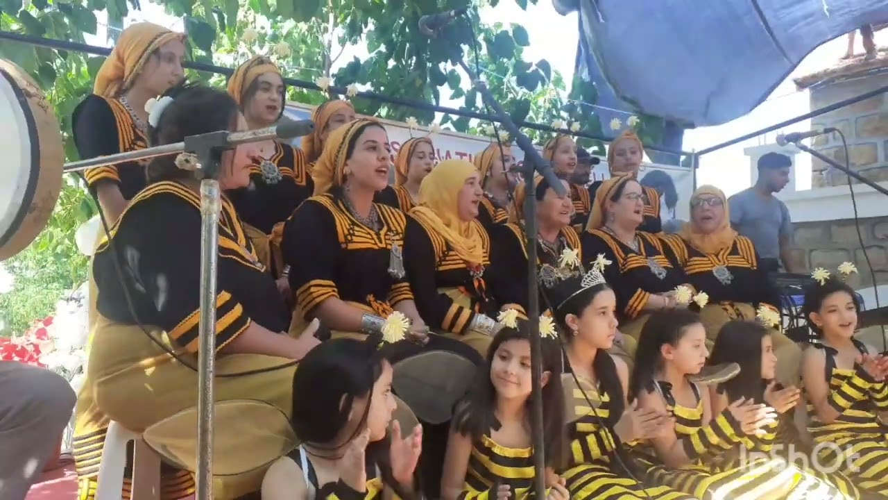 La chorale du village Ahrik 👌👌👌❤❤❤❤