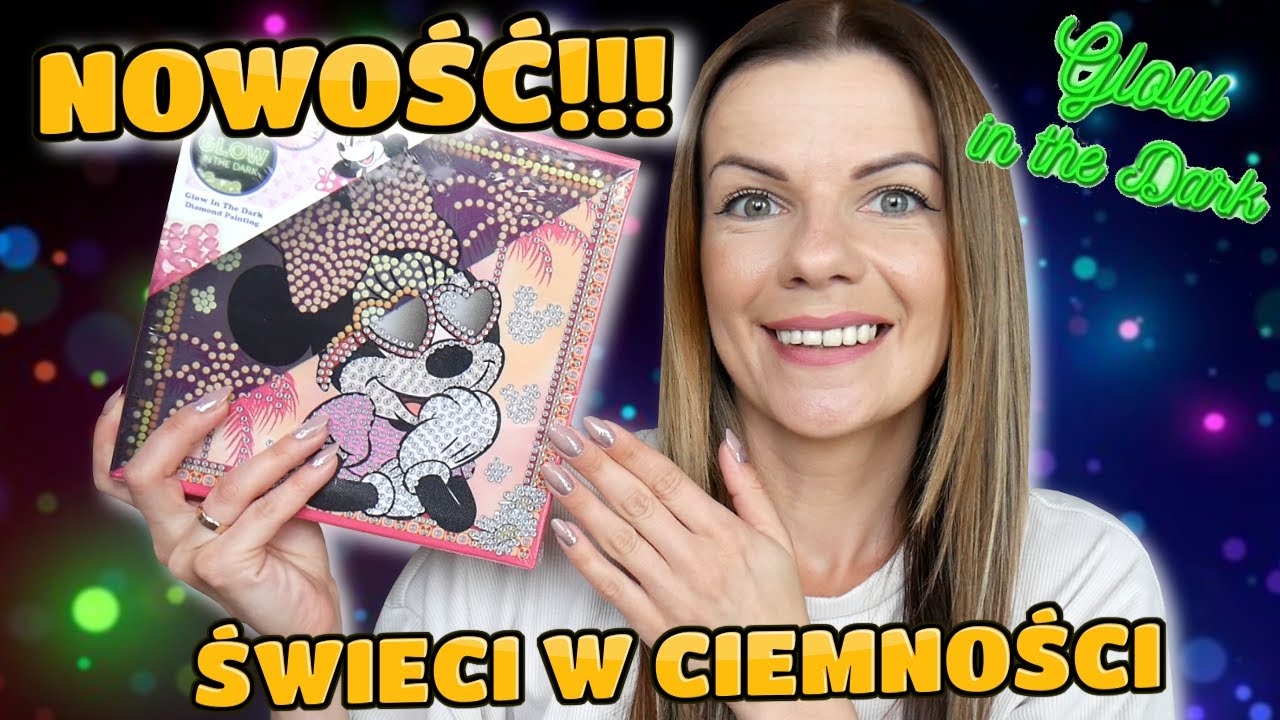 NOWOŚĆ✨ DIAMOND PAINTING ŚWIECĄCE W CIEMNOŚCI 🌃 ACTION HAUL #action #diamondpainting