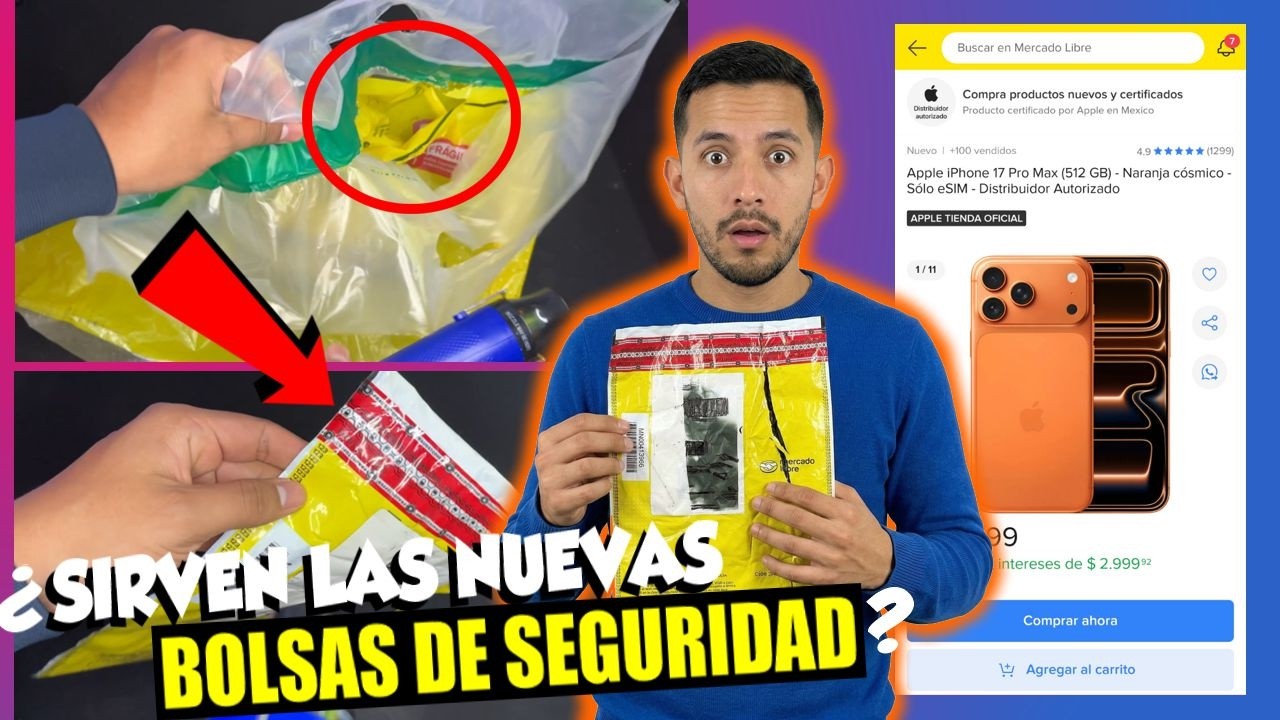 😱✅ NUEVAS Bolsas de SEGURIDAD anti ROBO ❌🚔 en Mercado Libre 📦
