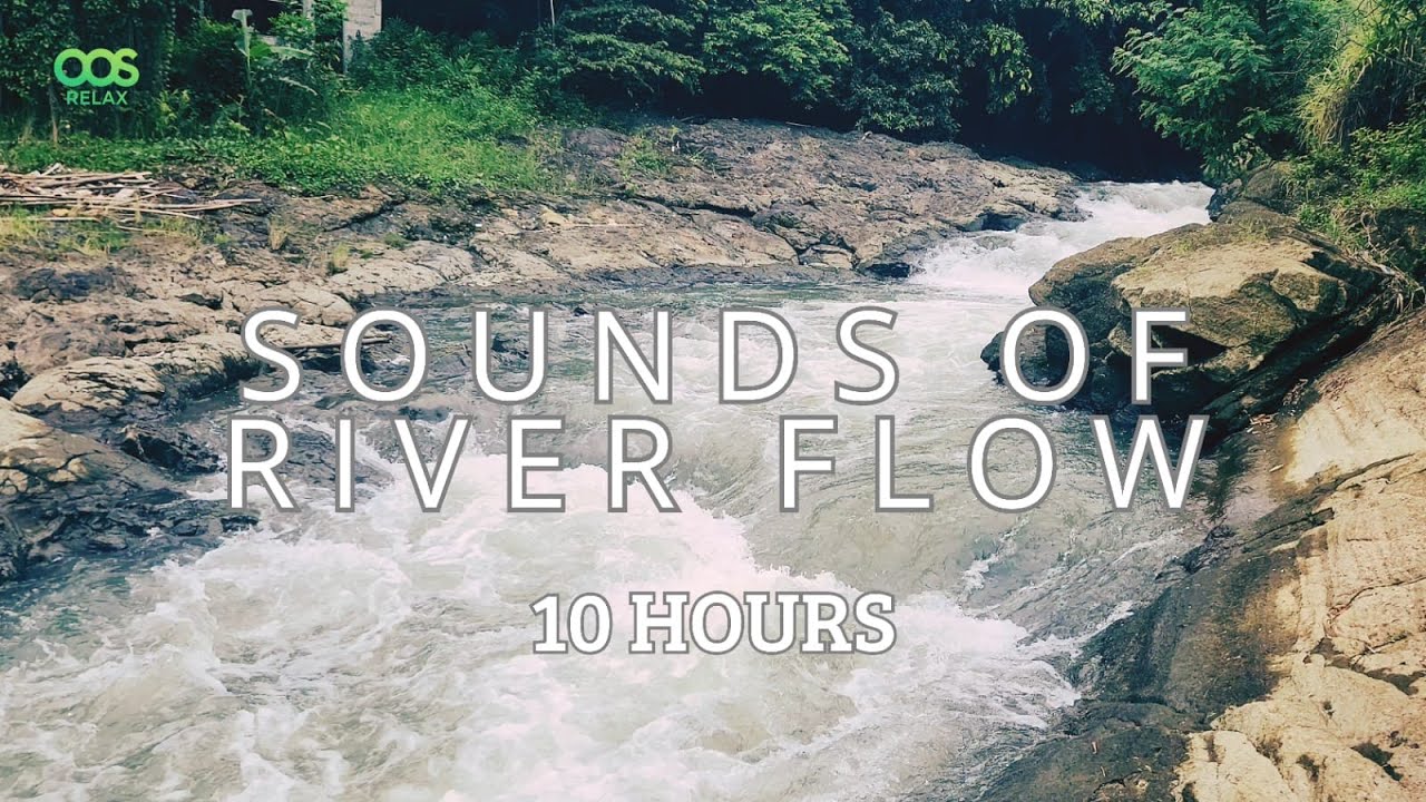 ASMR RIVER WATER SOUNDS 😴