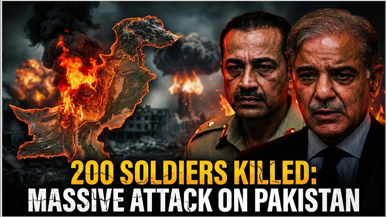 Pakistan में बड़ा हमला: 200 Soldiers Killed? | Massive Attack on Pakistan Army