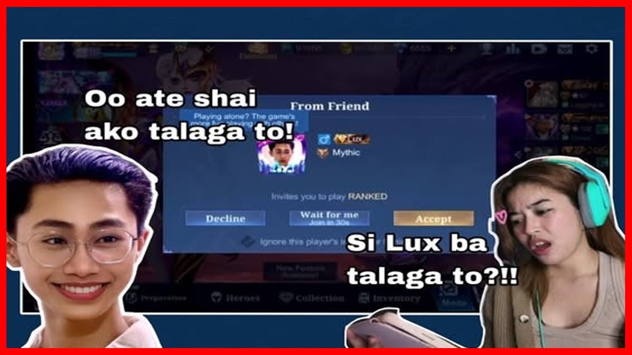 Nagpanggap akong si Lux at naniwala agad si ate shai haha #mlbb #trending #fyp #fypシ゚viral #fy