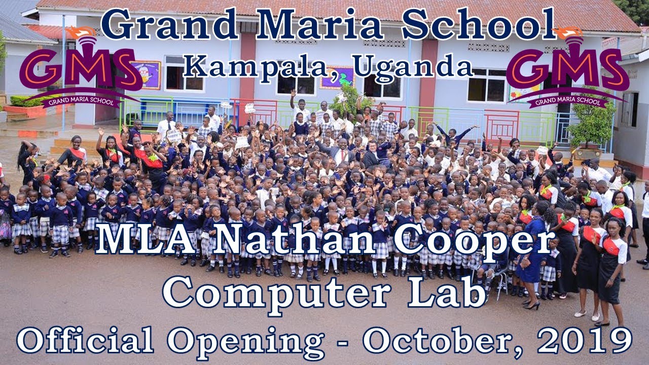 MLA Nathan Cooper GMS Computer Lab Grand Opening