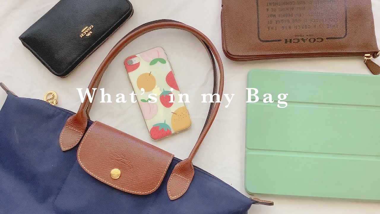 What’s in my bag [Longchamp Le Pliage Tote]