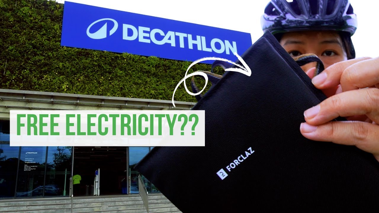 Не дайте вашему оборудованию сломаться! Солнечная панель Decathlon спасает ситуацию.