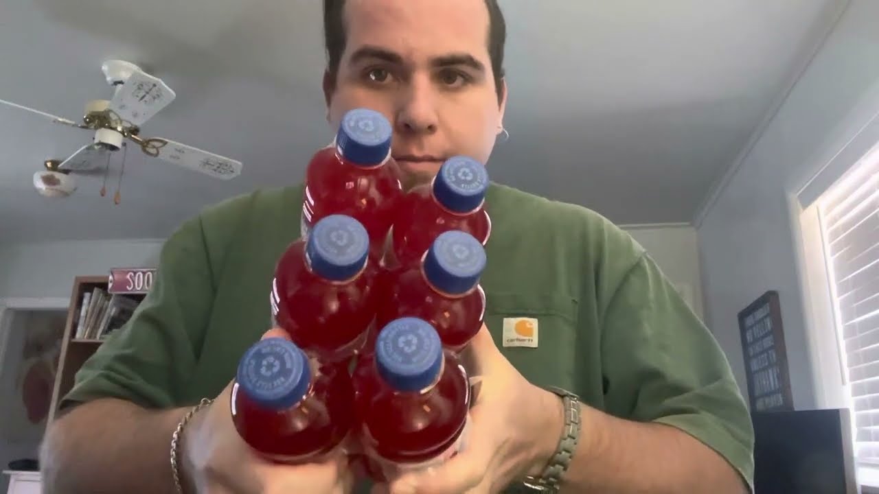 Hawaiian Punch six pack chug