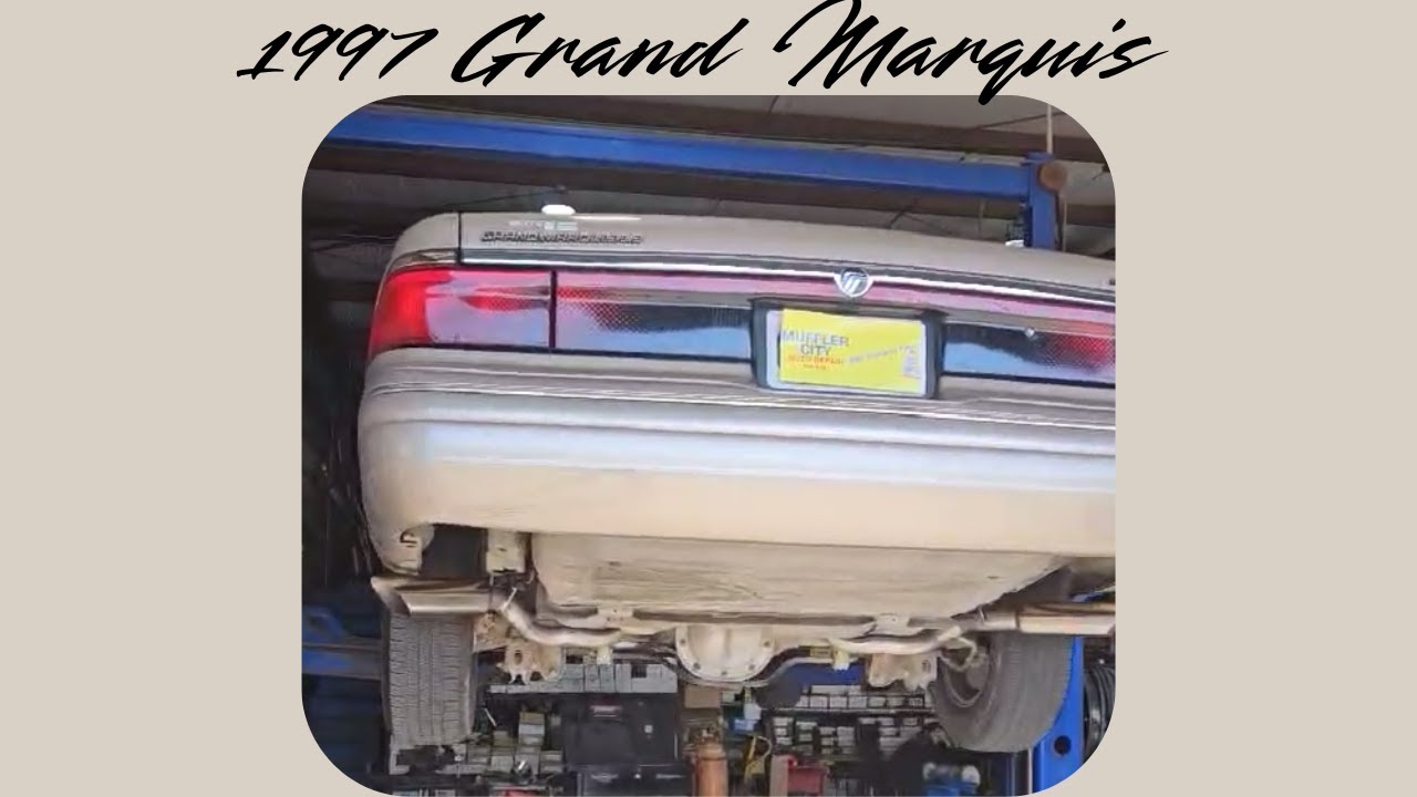 1997 Grand Marquis: глушители Flowmaster 40