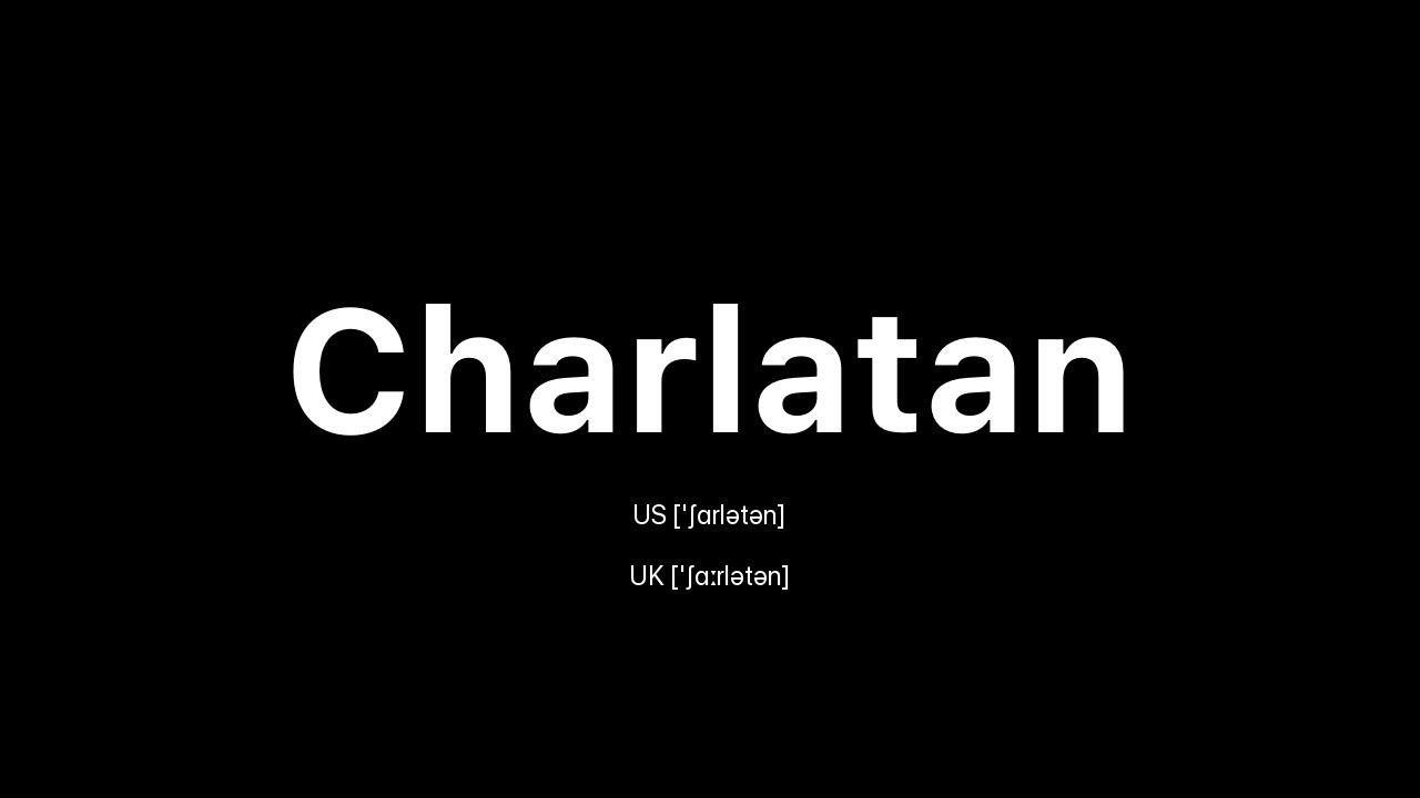 How to Pronounce Charlatan: 🇺🇸 American English vs. 🇬🇧 British English