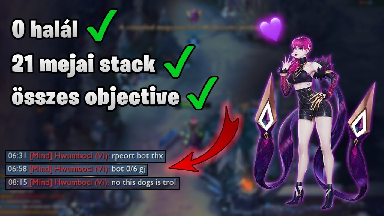 ✅ TÖKÉLETES RANKED MECCS EVELYNN-NEL❗ 💜