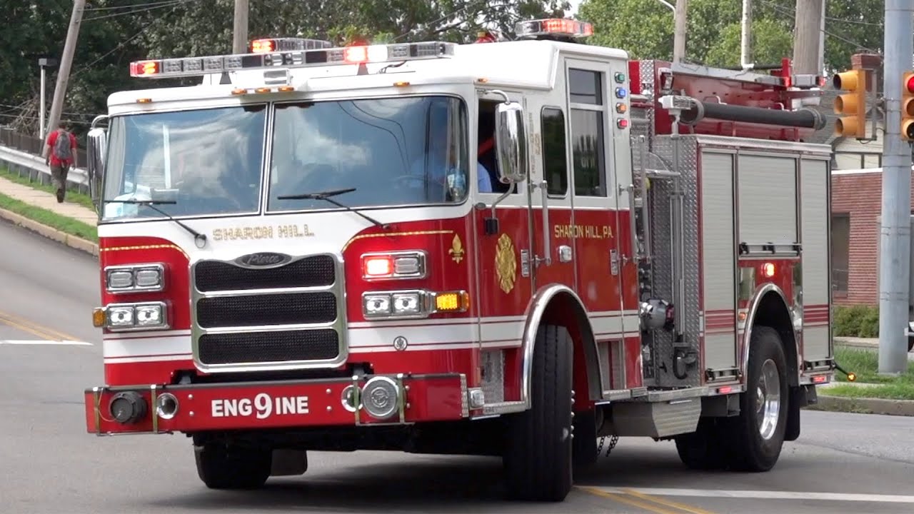 Pierce Fire Trucks Responding - Compilation