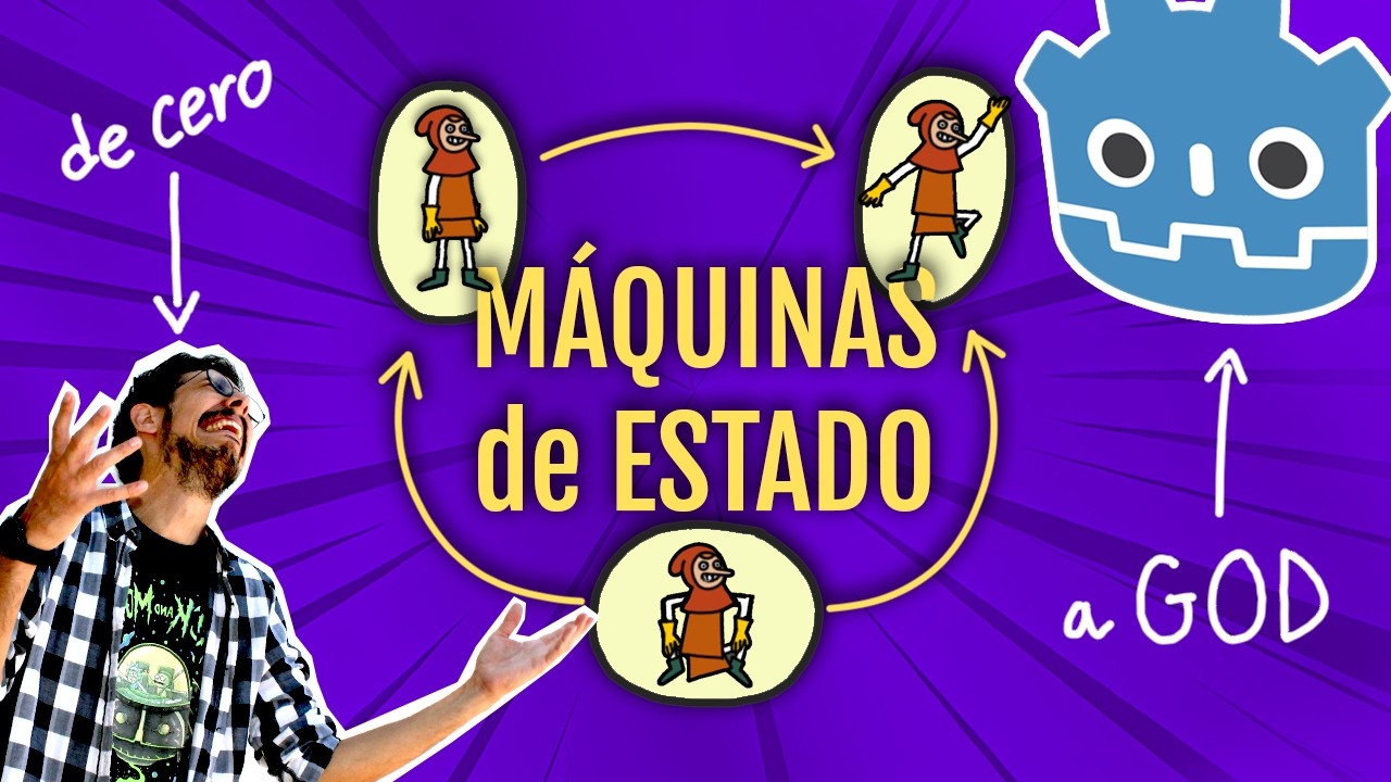 Qu&eacute; es una M&aacute;quina de estados y C&oacute;mo crearlas en Godot 4